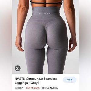 Nvgtn Contour 2.0 grey leggings
